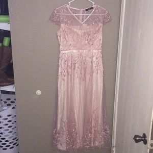 Pink midi dress NWT